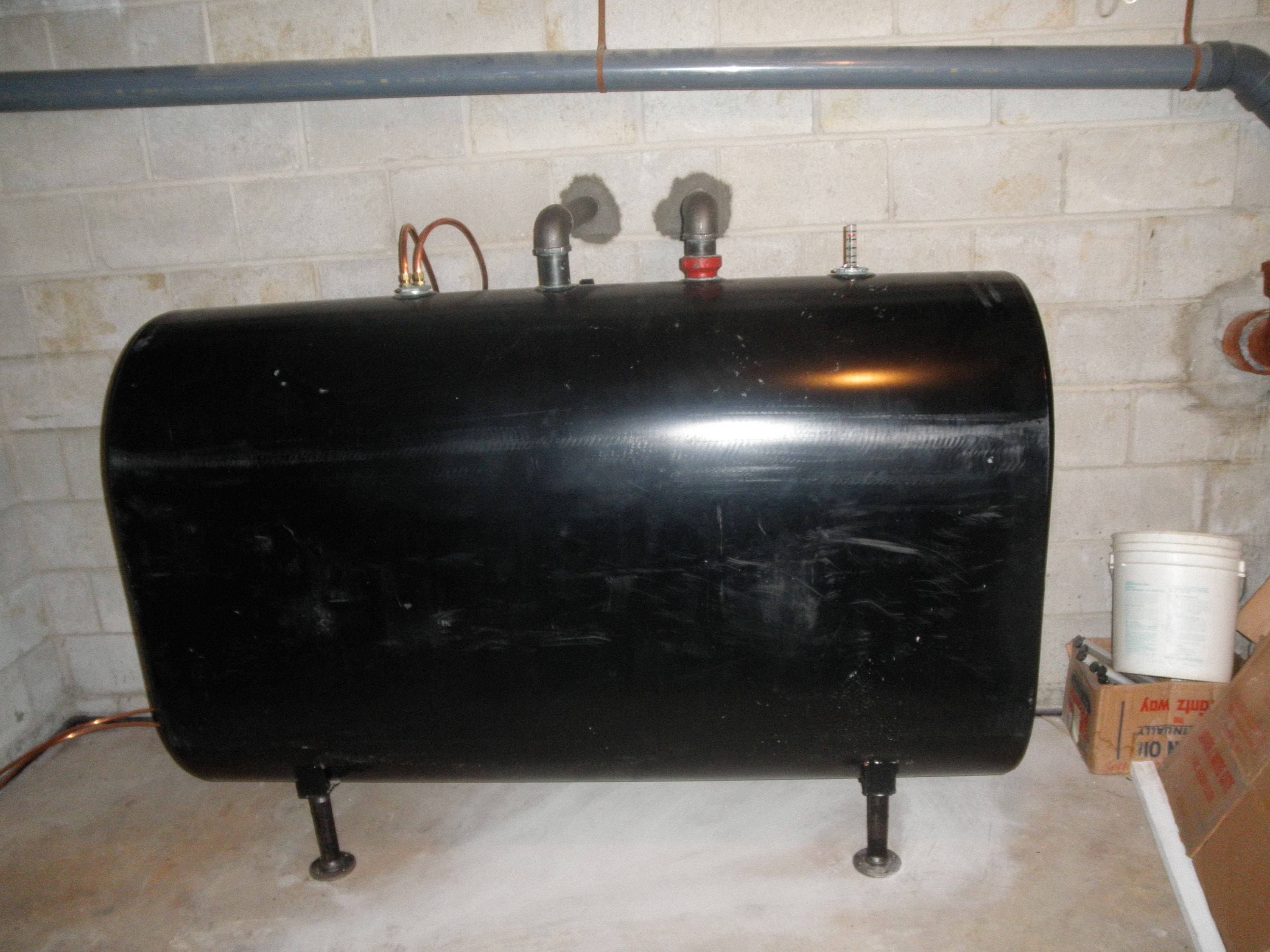 Oil Tank Chart 330 - Barrier Oil Tank Size And Capacity Chart.