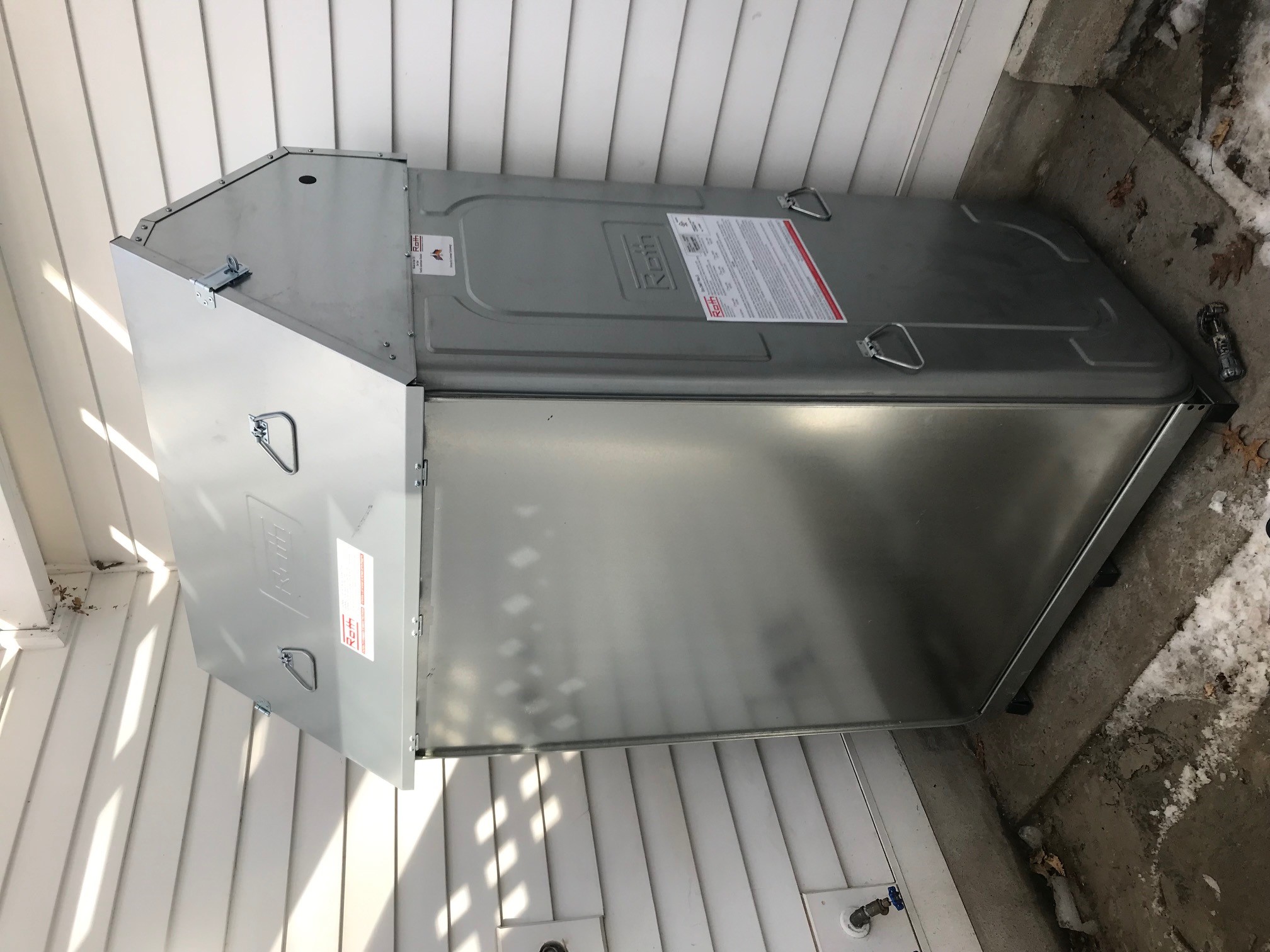 Double Wall Roth Outdoor Aboveground Oil Tank